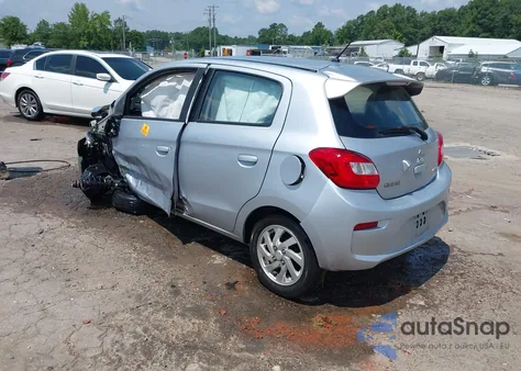 2017 Mitsubishi Mirage Se from USA, damaged, VIN ML32A4HJ5HH021906